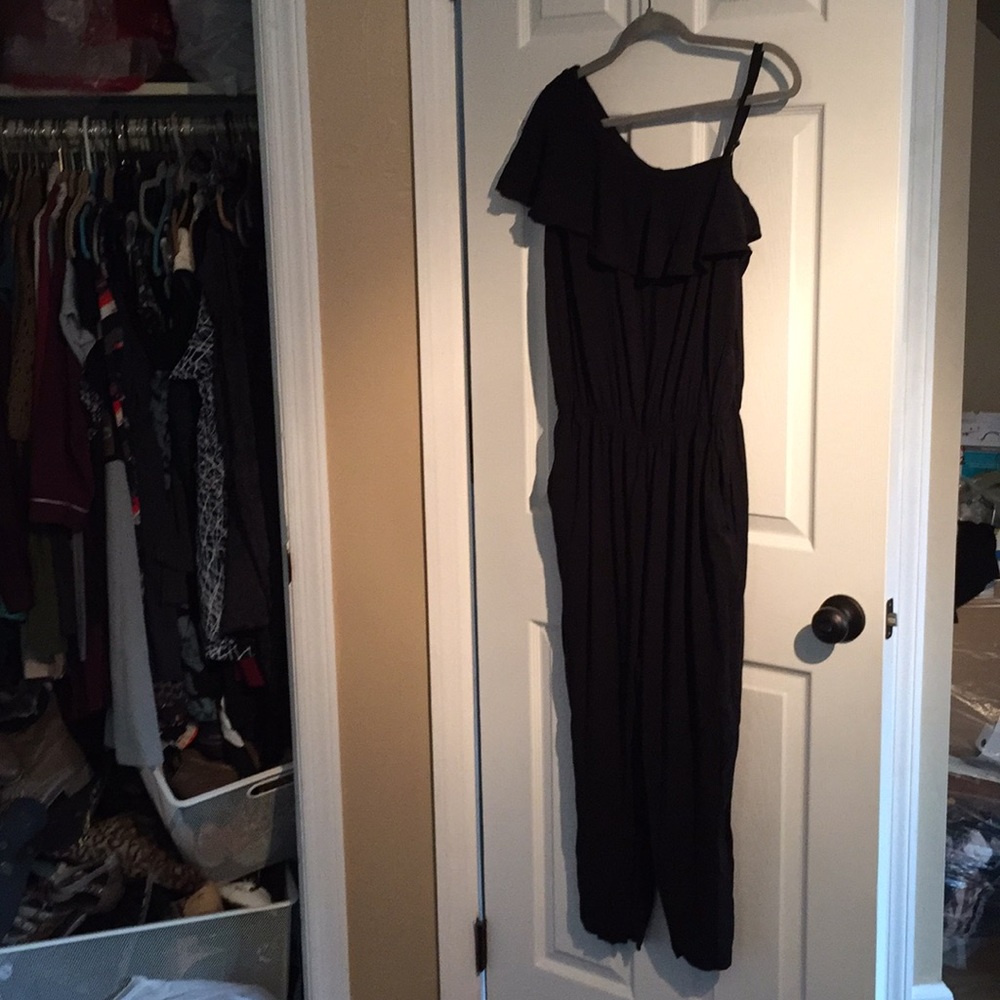 Skinny ankle jumpsuit